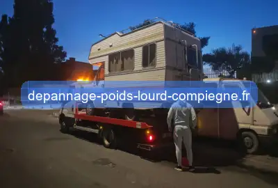 Remorquage campingcar